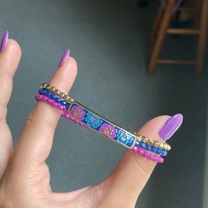 Flowery vera bradley bracelet